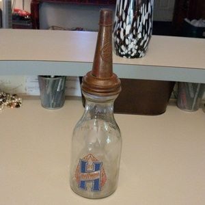 Huffman Quart Oil Jar